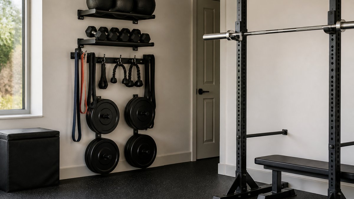 Minimalist Home Gym Storage Solutions
